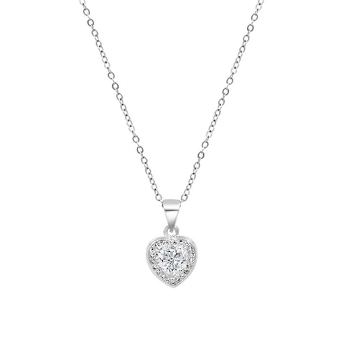 Zarkan Heartfelt Moment Silver Jewelry Set