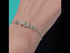 Zarkan Yellow Bits of Bloom Silver Bracelet