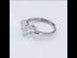 Zarkan Triple Beau Heart shape Silver Ring