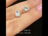 Zarkan Oval Omen Silver Studs
