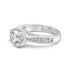 Moissanite Diamond  Solitaire  1.2 Carat Princess Solitaire Ring for women- Free Size