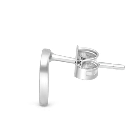 Zarkan Dino Heart 925 Silver Studs