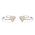 Zarkan Golden Love Silver Toe Rings