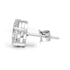 Zarkan Oval Omen Silver Studs