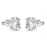 Zarkan Oval Omen Silver Studs