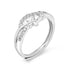 Zarkan The Butterfly Flow Silver Ring